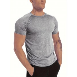 Men's Tight Fit Sauna Sweat Workout Crew Neck T-shirts, Body Shapewear For Men Men's Tight Fit Sauna Sweat Workout Crew Neck T-shirts, Body Shapewear For Men