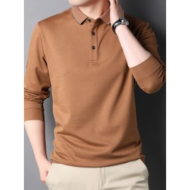 Cool 100% Wool Knitted Sweater For Men, Men's Casual Solid Pullover Knit Sweater Streetwear For Winter Fall, As Gifts Cool 100% Wool Knitted Sweater For Men, Men's Casual Solid Pullover Knit Sweater Streetwear For Winter Fall, As Gifts