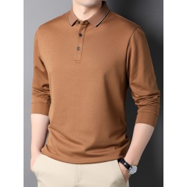 Cool 100% Wool Knitted Sweater For Men, Men's Casual Solid Pullover Knit Sweater Streetwear For Winter Fall, As Gifts Cool 100% Wool Knitted Sweater For Men, Men's Casual Solid Pullover Knit Sweater Streetwear For Winter Fall, As Gifts