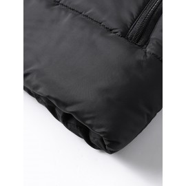 Men's Winter Vest, Lightweight Padding Puffer Vest, Sleeveless Coat Warm Zip Up Quilted Gilet Jacket Men's Winter Vest, Lightweight Padding Puffer Vest, Sleeveless Coat Warm Zip Up Quilted Gilet Jacket
