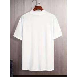 Men's High Neck Stretch Elegant T-shirt Men's High Neck Stretch Elegant T-shirt