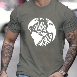 Ramen Lover Pattern Print Men's Comfy Slightly Stretch T-shirt, Graphic Tee Men's Summer Clothes, Men's Casual Outfits For Sports Fitness Ramen Lover Pattern Print Men's Comfy Slightly Stretch T-shirt, Graphic Tee Men's Summer Clothes, Men's Casual Outfits For Sports Fitness