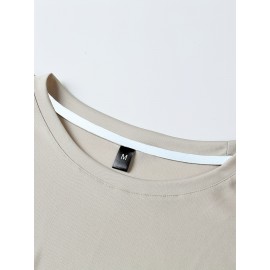 Men's Breathable Moisture-wicking Short Sleeve T-shirt For Spring And Summer Men's Breathable Moisture-wicking Short Sleeve T-shirt For Spring And Summer