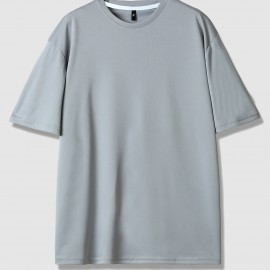 Men's Breathable Moisture-wicking Short Sleeve T-shirt For Spring And Summer Men's Breathable Moisture-wicking Short Sleeve T-shirt For Spring And Summer