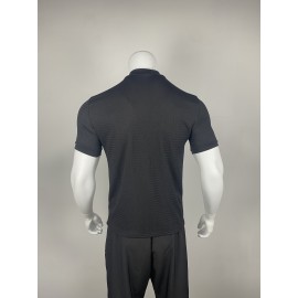 Men's Comfy Chic Turtleneck Solid T-shirt, Men's Summer Slim Fit Outdoor Clothes, Men's Clothing, Tops For Men, Gift For Men Men's Comfy Chic Turtleneck Solid T-shirt, Men's Summer Slim Fit Outdoor Clothes, Men's Clothing, Tops For Men, Gift For Men