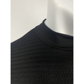 Men's Comfy Chic Turtleneck Solid T-shirt, Men's Summer Slim Fit Outdoor Clothes, Men's Clothing, Tops For Men, Gift For Men Men's Comfy Chic Turtleneck Solid T-shirt, Men's Summer Slim Fit Outdoor Clothes, Men's Clothing, Tops For Men, Gift For Men