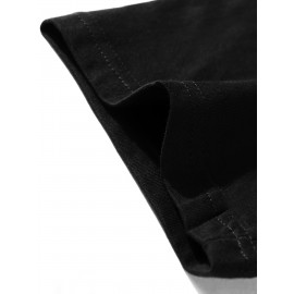 5pcs Men's Solid Cotton Lightweight Crew Neck T-Shirts Set For Summer Sports, Gift For Men 5pcs Men's Solid Cotton Lightweight Crew Neck T-Shirts Set For Summer Sports, Gift For Men