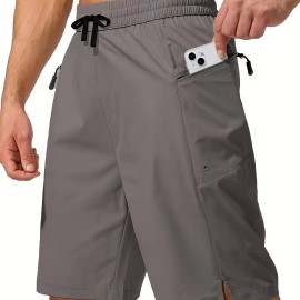 Men's Zip Pocket Sports Shorts, Swimwear, Quick Dry Lightweight Breathable UV Protection Beach Swimming Trunks (No Mesh Lining) Men's Zip Pocket Sports Shorts, Swimwear, Quick Dry Lightweight Breathable UV Protection Beach Swimming Trunks (No Mesh Lining)