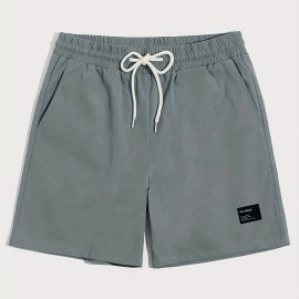 Graphic Pattern Comfy Shorts, Men's Casual Waist Drawstring Shorts For Summer Basketball Beach Resort Graphic Pattern Comfy Shorts, Men's Casual Waist Drawstring Shorts For Summer Basketball Beach Resort