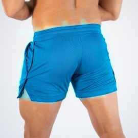 Quick Drying Comfy Shorts, Men's Casual Slightly Stretch Waist Drawstring Shorts For Summer Gym Workout Training Quick Drying Comfy Shorts, Men's Casual Slightly Stretch Waist Drawstring Shorts For Summer Gym Workout Training