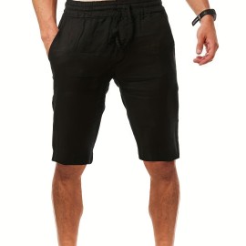 Men's Comfy Casual Cotton Shorts, Summer Clothing Men's Comfy Casual Cotton Shorts, Summer Clothing