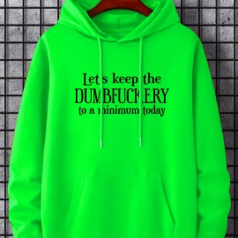 DUMFUCKERY Print Hoodies For Men, Graphic Hoodie With Kangaroo Pocket, Comfy Loose Trendy Hooded Pullover, Mens Clothing For Autumn Winter DUMFUCKERY Print Hoodies For Men, Graphic Hoodie With Kangaroo Pocket, Comfy Loose Trendy Hooded Pullover, Mens Clothing For Autumn Winter