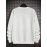 Men's Pullover Round Neck Long Sleeve Sweatshirt Green Badge Pattern Loose Casual Top For Autumn Winter Men's Clothing As Gifts