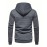 Waffle Pattern Hoodie, Cool Hoodies For Men, Men's Casual Solid Pullover Hooded Sweatshirt With Kangaroo Pocket Streetwear For Winter Fall, As Gifts