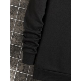 Men's Casual Color Block Pullover Sweatshirt, Street Style Long Sleeve Sweatshirt For Autumn And Winter Best Sellers Men's Casual Color Block Pullover Sweatshirt, Street Style Long Sleeve Sweatshirt For Autumn And Winter Best Sellers