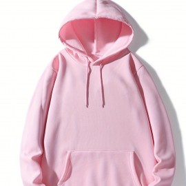 Hoodies For Men, Solid Color Hoodie, Men's Casual Pullover Hooded Sweatshirt With Kangaroo Pocket For Spring Fall, As Gifts Hoodies For Men, Solid Color Hoodie, Men's Casual Pullover Hooded Sweatshirt With Kangaroo Pocket For Spring Fall, As Gifts