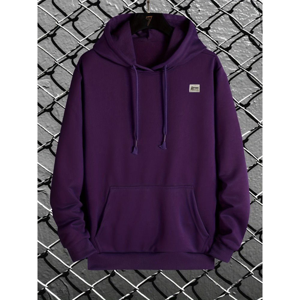 Men's Long Sleeve Pattern Print,Hoodies Street Casual Sports And Fashionable With Kangaroo Pocket Sweatshirt,Suitable For Outdoor Sports,For Autumn And Winter, Fashionable And Versatile Men's Long Sleeve Pattern Print,Hoodies Street Casual Sports And Fashionable With Kangaroo Pocket Sweatshirt,Suitable For Outdoor Sports,For Autumn And Winter, Fashionable And Versatile