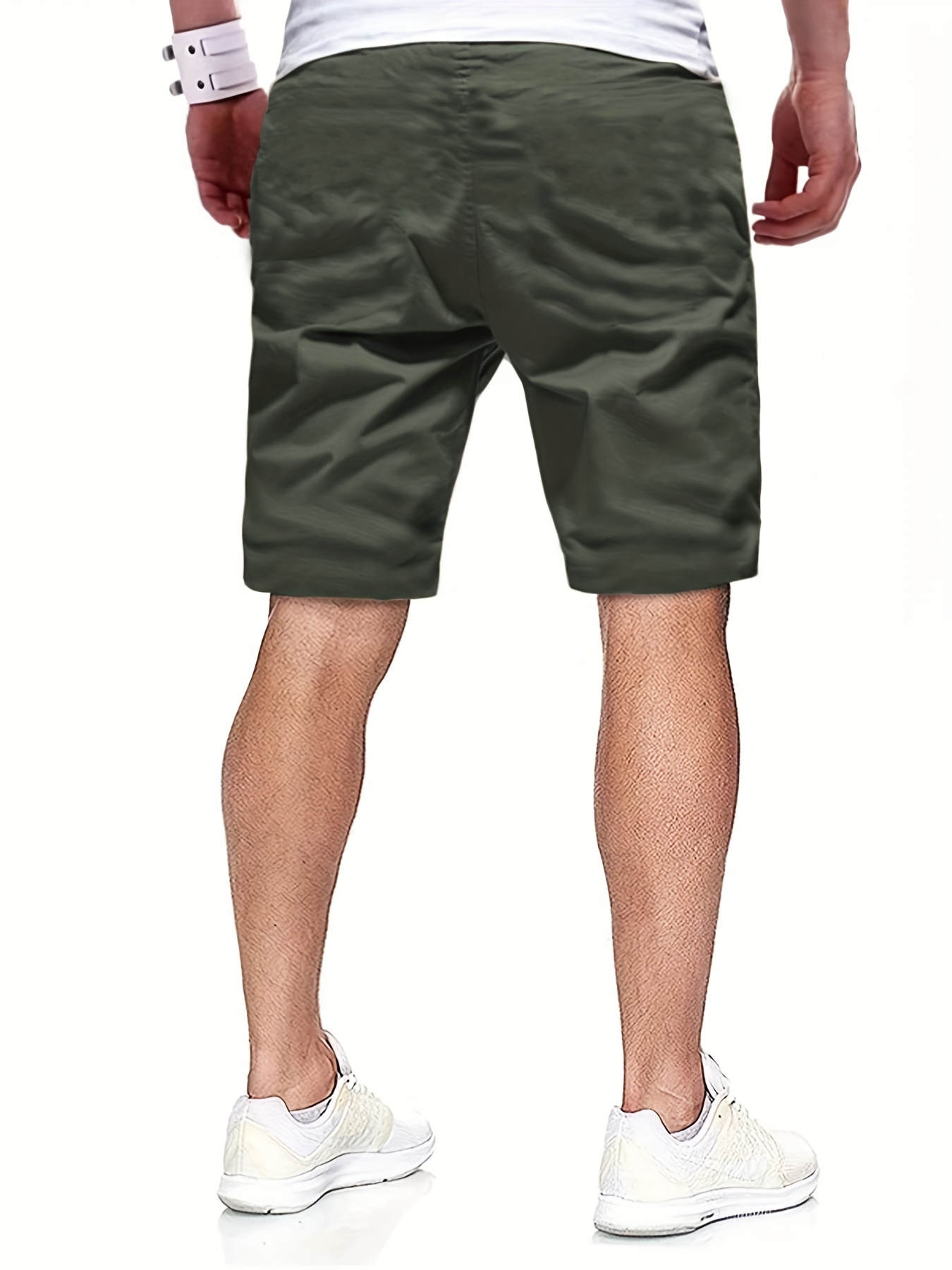 mens cut off drawstring shorts details 41