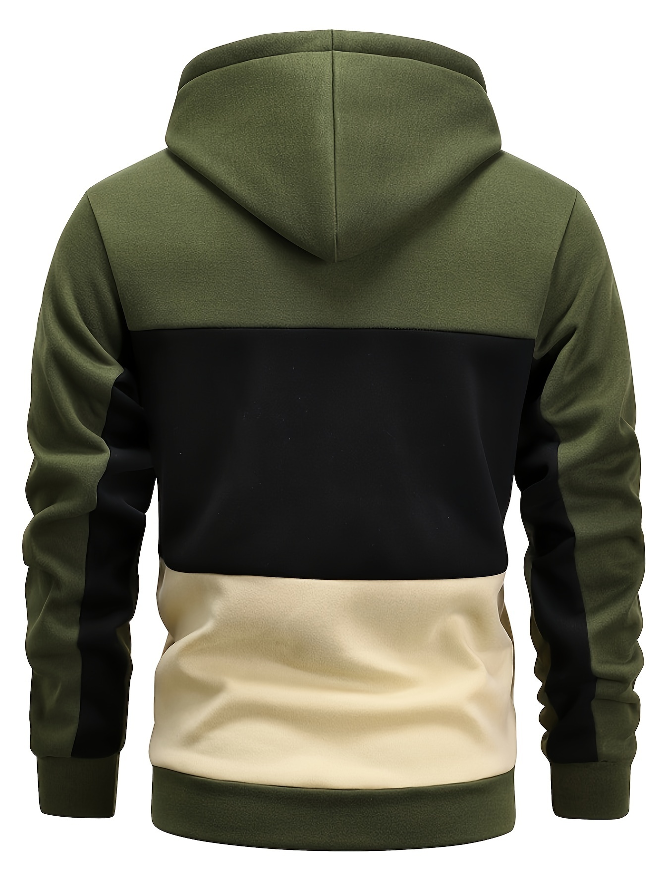 color block hoodie, color block hoodie cool hoodies for men mens casual graphic design pullover hooded sweatshirt with kangaroo pocket streetwear for winter fall as gifts details 10